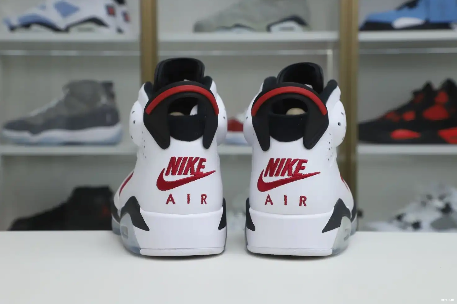OG 6 'CARMINE' 2021 AIR Kimikick RETRO JORDAN 0610